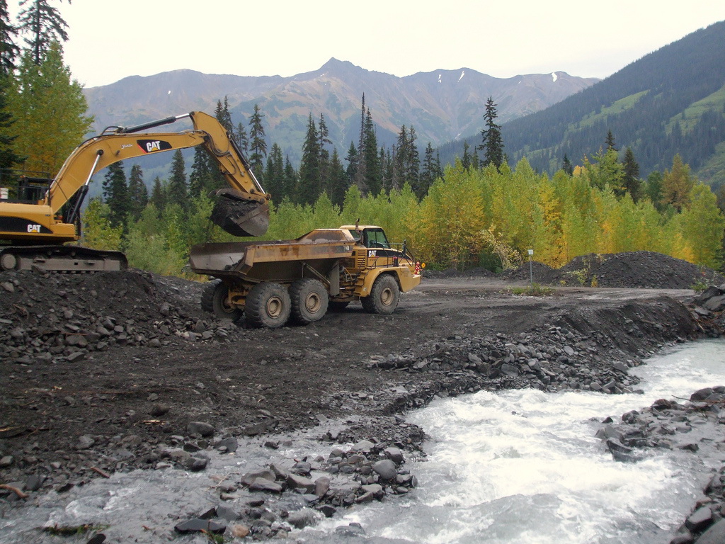 Crews work to protect infrastructure from rising water levels