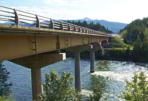 Inspecting supports of BC bridges