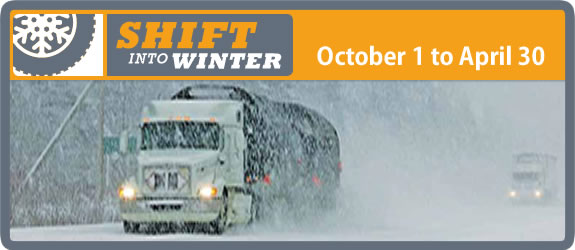 Shift Into Winter - October 1 to April 30