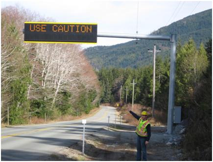 Intelligent Transportation Systems on BC Highway 4