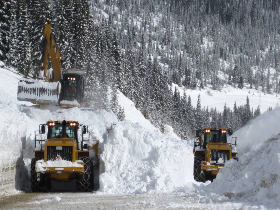 winter maintenance avalanche control