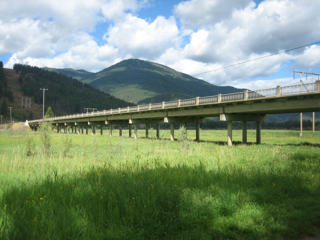 The Old Kootenay Channel Bridge