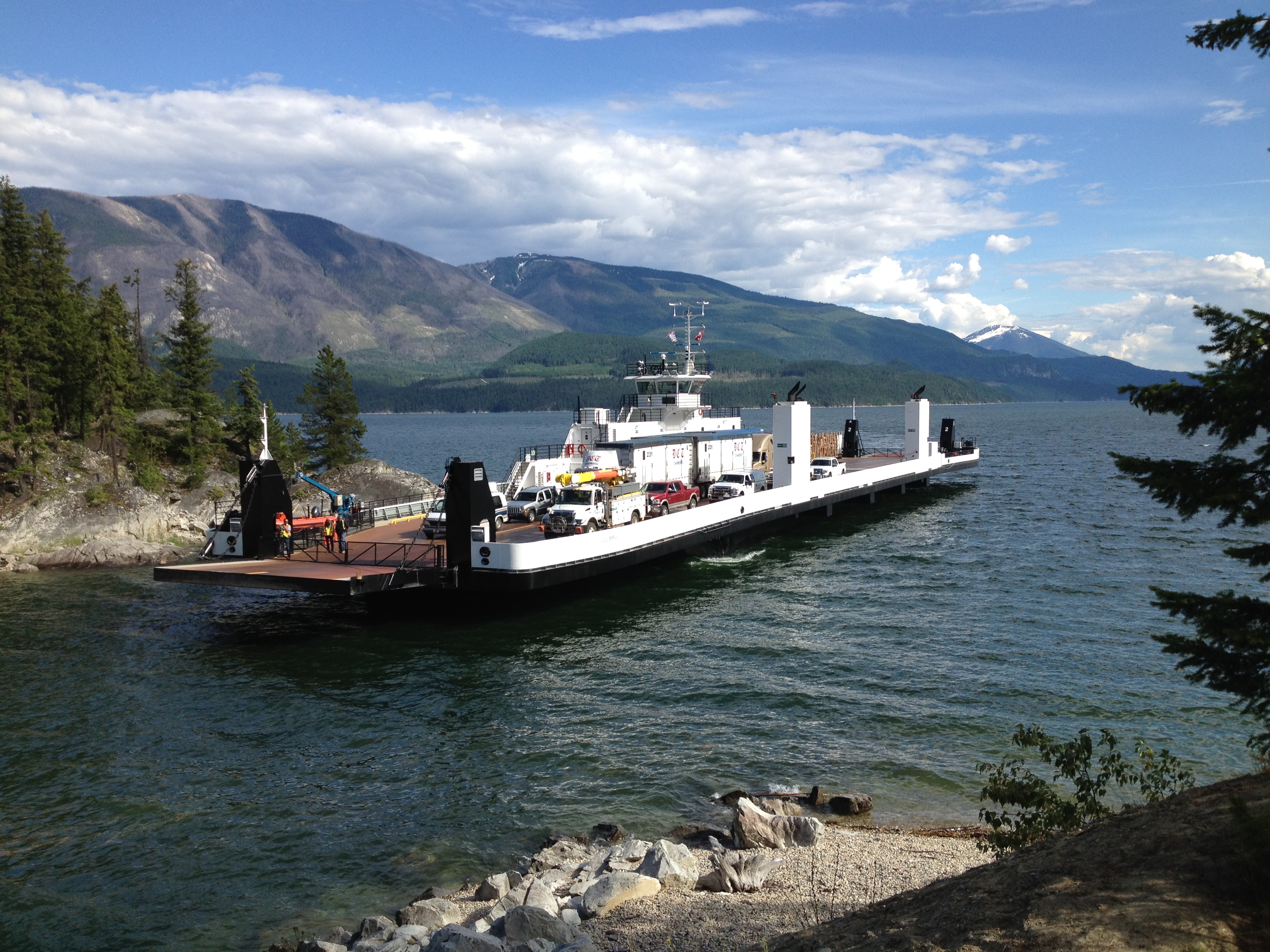 MV Columbia, Upper Arrow Lake, 2014