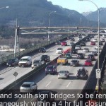 Second Narrows Bridge sidewalk