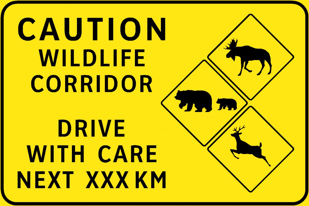 new bc highway sign