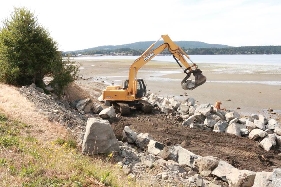Tseycum Pat Bay Restoration Beach