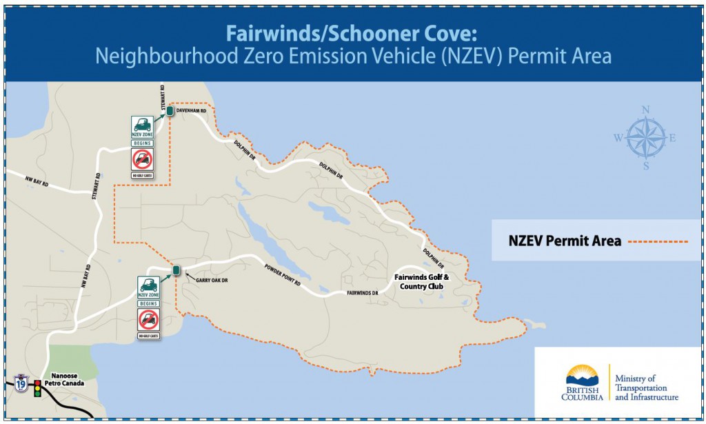 NZEV map Nanoose