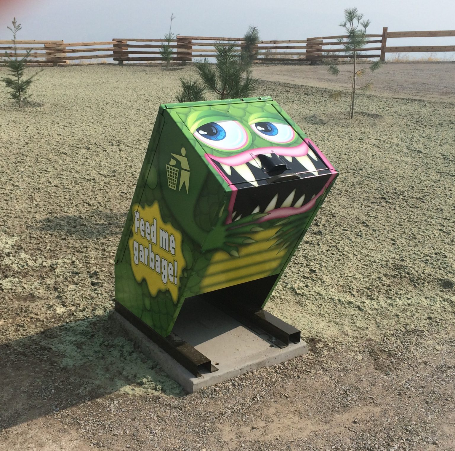 The Return of the Garbage Gobbler to BC Highways TranBC