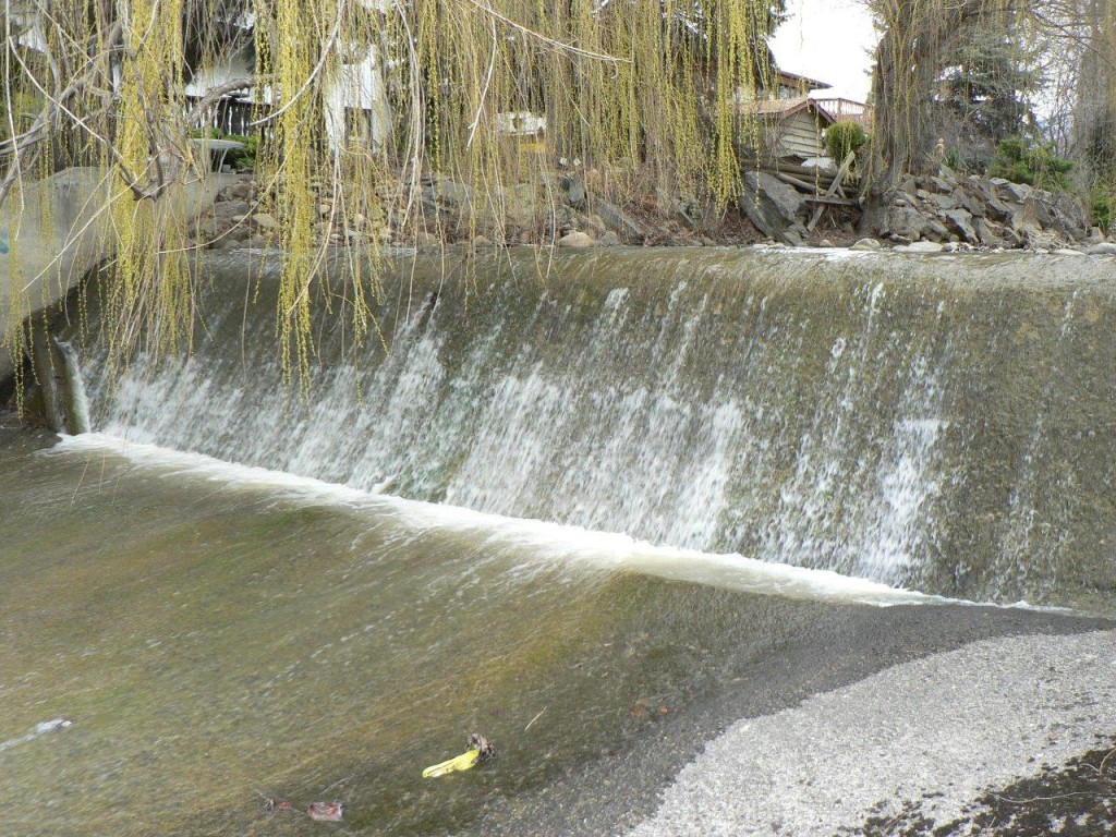 Dam - this is impossible to swim up!