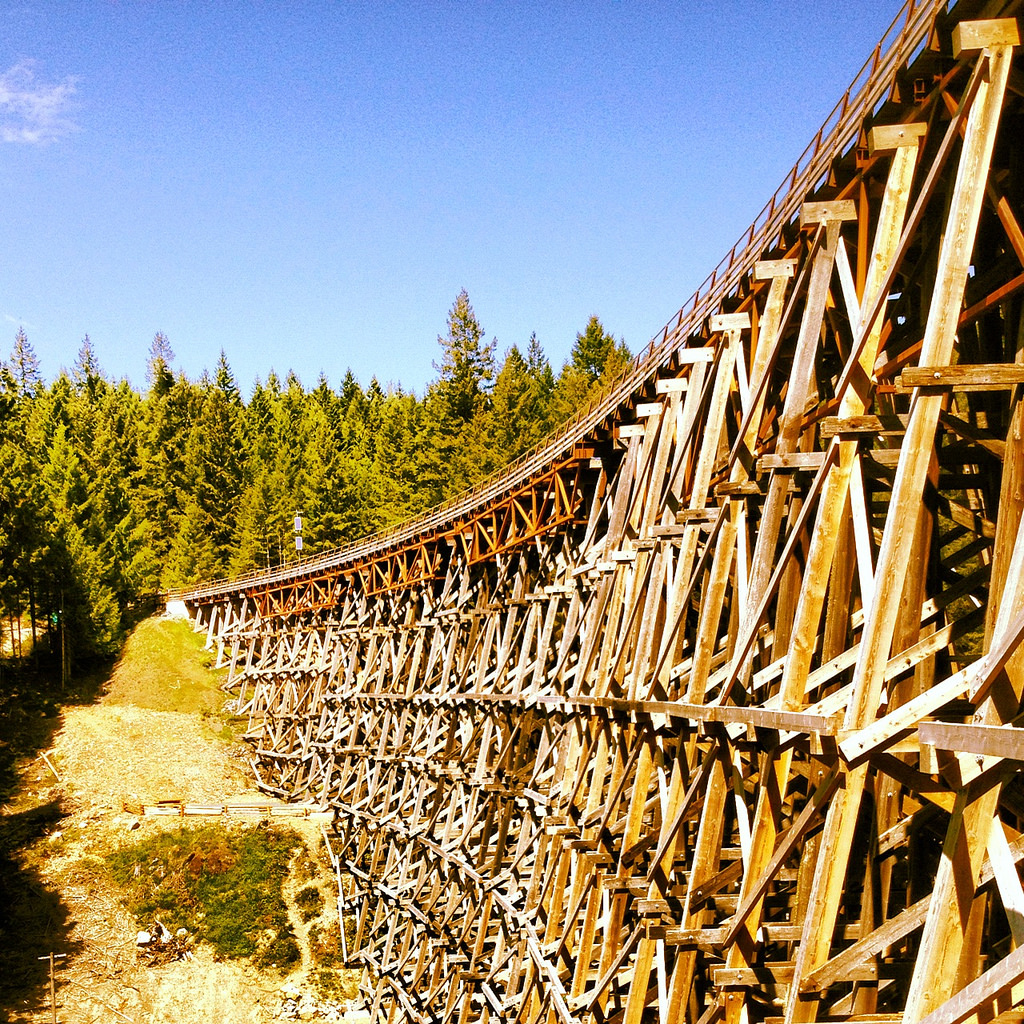 Kinsol Trestle in Cowichan on Vancouver Island