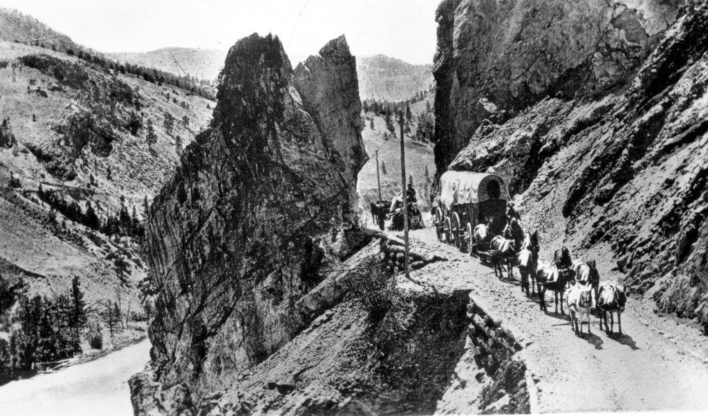See the Construction of the Fraser Canyon Highway in Historic Photos