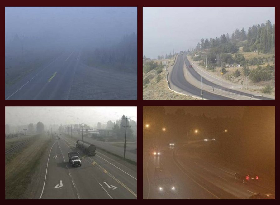 bc wildfire, highways, blog, road safety