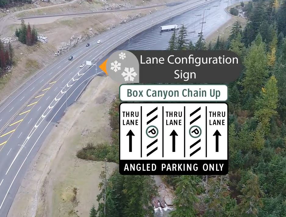 Box Canyon Lane Configuration