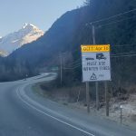 Must Use Winter Tires Sign April 30