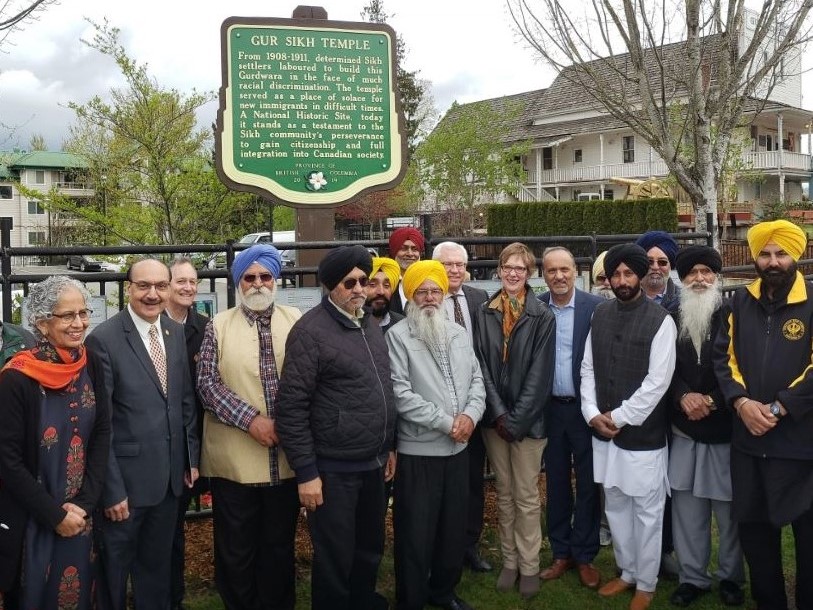 Khalsa Diwan Society, Gur Sikh Temple and Heritage Museum, Abbotsford BC, BC Stop of Interest Sign