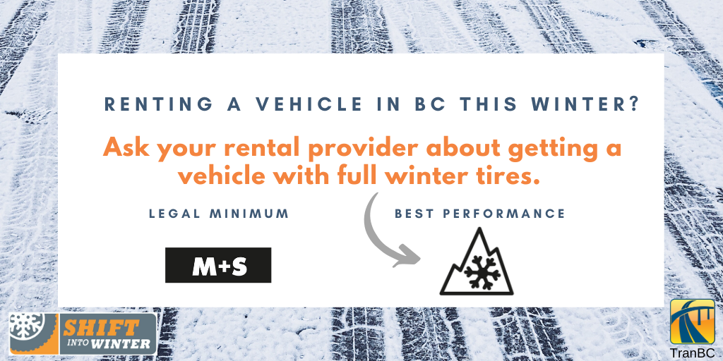 Renting a Vehicle in BC This Winter