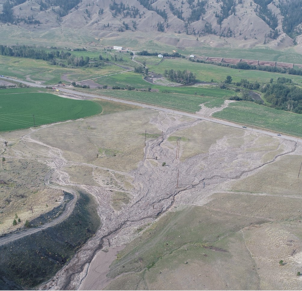 Aerial overview of the Elephant Hill area.