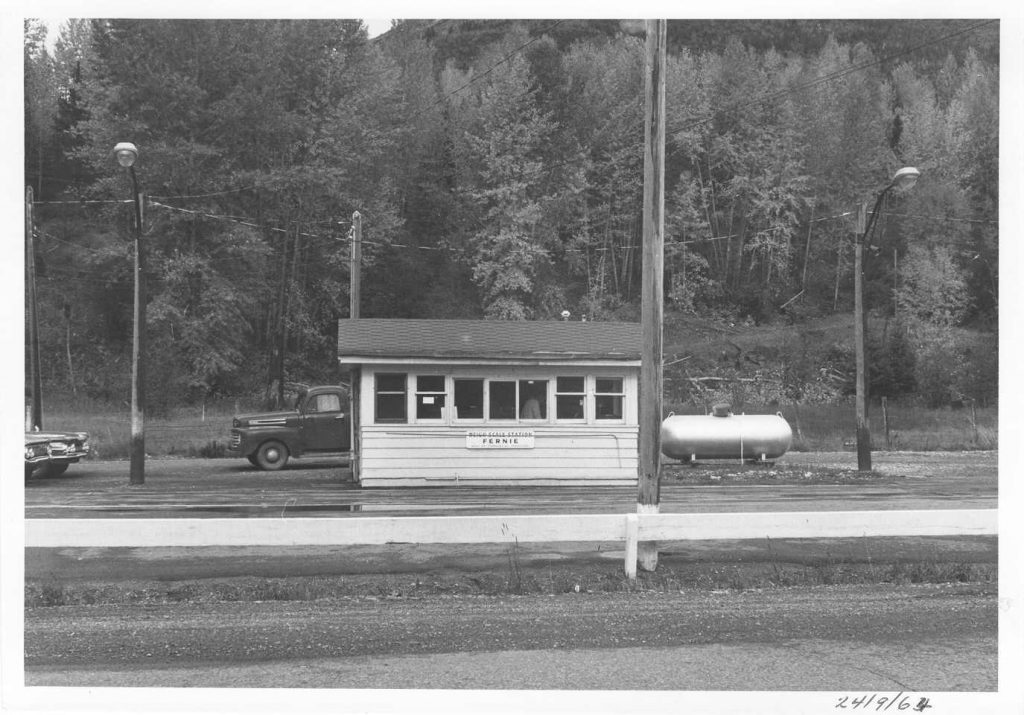 Fernie Weigh Scale, circa 1964