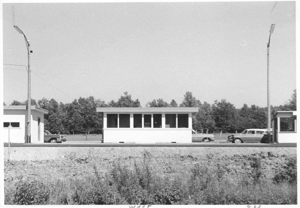 Pacific Weigh Scale Station as it was in 1962