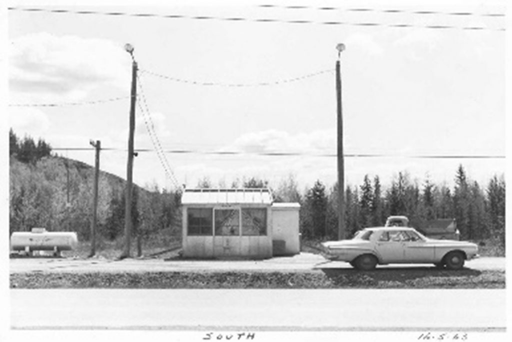 Quesnel Weigh Scale Station as it was in 1965