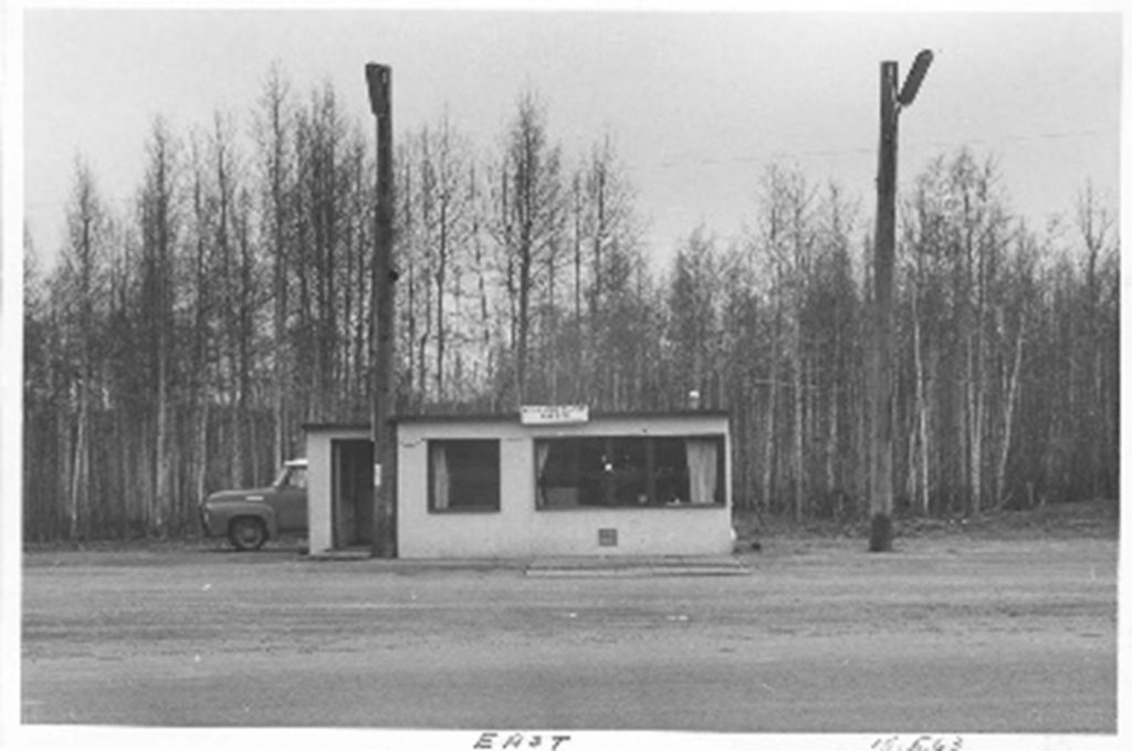 Tupper Weigh Scale Station as it was in 1963