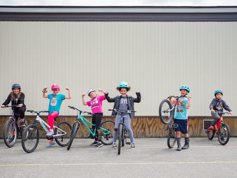 kids on bikes