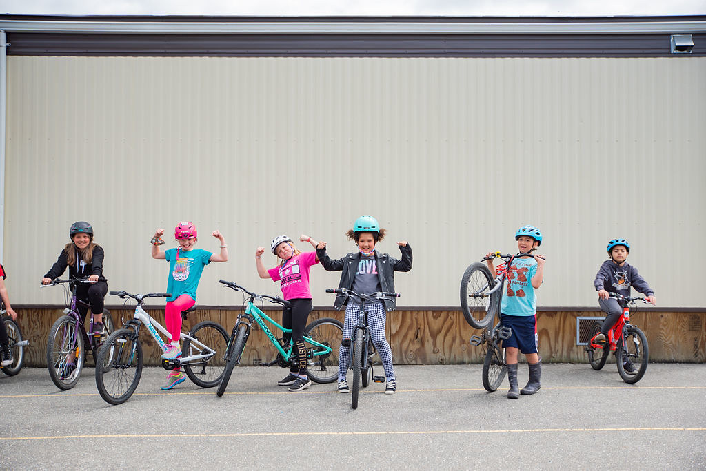 kids on bikes