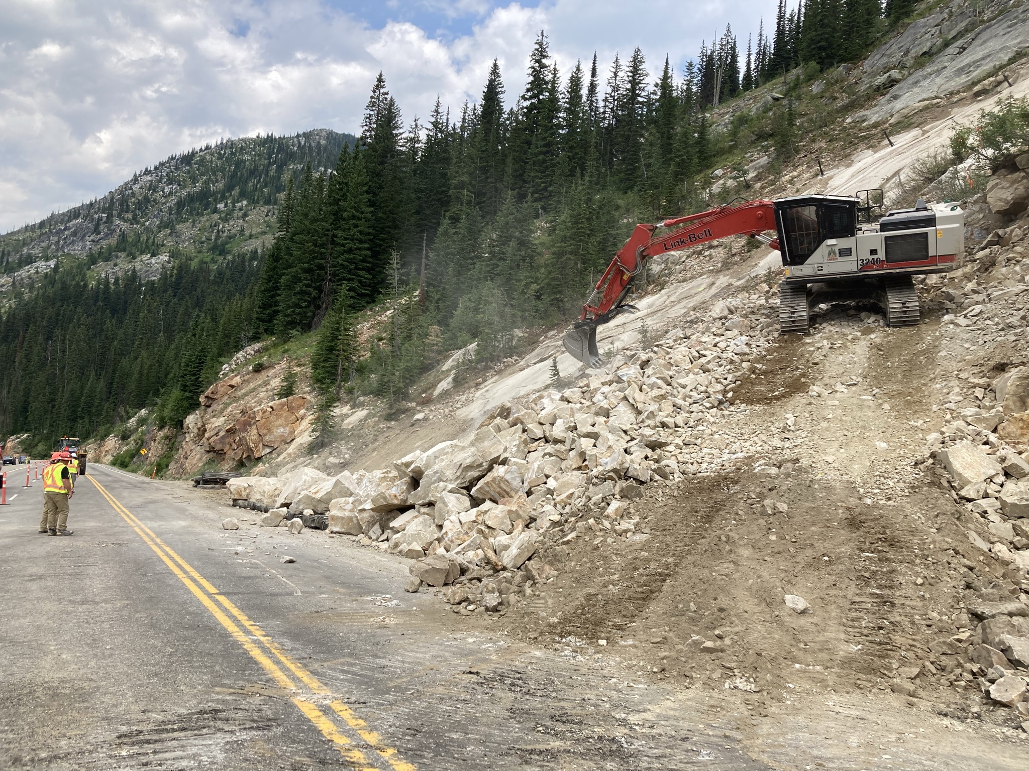 How We Catch Avalanche Debris to Reduce Highway Closure Times TranBC