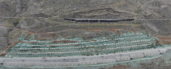 Stabilization at Ten-Mile Slide
